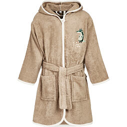 Dětský župan Playshoes Wild Animals brown - froté