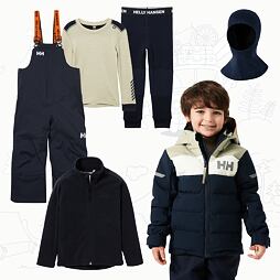 Dětský zimní outfit Helly Hansen - navy