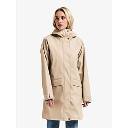 Dámská bunda do deště Didriksons Elly parka clay beige