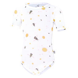 Dětské UV body Little Angel Outlast® tenké KR Čmeláci - bílé