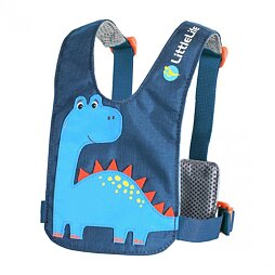 Dětská vodící bezpečnostní vesta LittleLife Toddler reins Dinosaur