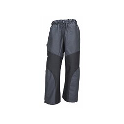 Dětské šusťákové kalhoty Fantom outdoor černo šedé
