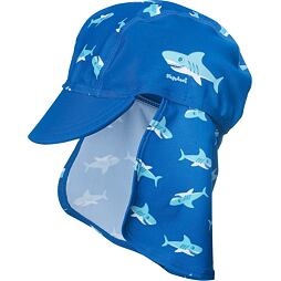 Dětská UV kšiltovka s plachetkou Playshoes Cap Žralok