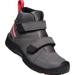 Dětské boty Keen Hikeport 2 Mid Strap WP Magnet/Red carpet