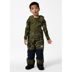 Dětské zimní kalhoty Helly Hansen K Vertical utility green- ROSTOUCÍ