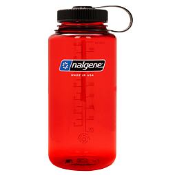 Lahev Nalgene Wide Mouth 1000 ml Red sustain
