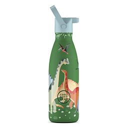 Dětská termoska Cool Bottles Kids 3D Jurassic Era třívrstvá 350 ml