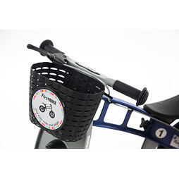Dětský košík na odrážedlo FirstBIKE černý
