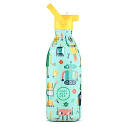 Dětská termoska Cool Bottles Kids 3D Short circuit třívrstvá 500 ml