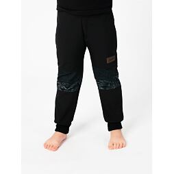 Dětské softshellové kalhoty Drexiss s fleecem diamond beach black