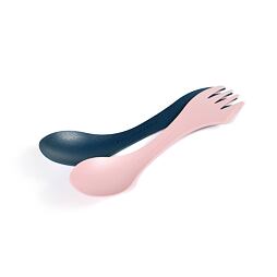 Cestovní příbor Light my fire Swedish Spork original 2-pack hazyblue/dustypink