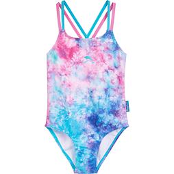 Dívčí plavky s UV jednodílné Playshoes Batik - turquoise