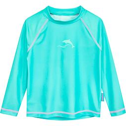 Dětské UV tričko Playshoes Batik turquoise - dlouhý rukáv