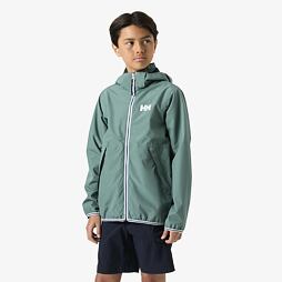 Dětská nepromokavá bunda Helly Hansen Jr Koster rain jacket - opal green