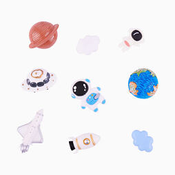 Set amuletů Coqui Amuletz Universe explorer