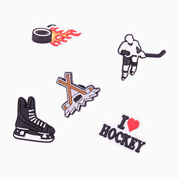Set amuletů Coqui Amuletz  I love hockey