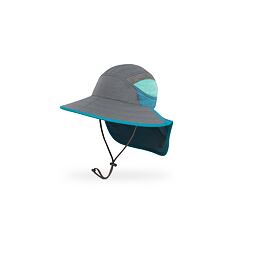 Dětský UV klobouk Sunday Afternoon Ultra Adventure Hat - Cinder / Blue Mountain sbalitelný