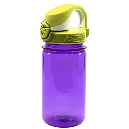 Dětská lahev Nalgene Clear Kids OTF 350 ml Purple laguna