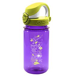 Dětská lahev Nalgene Clear Kids OTF 350 ml Hoot sustain