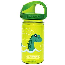 Dětská lahev Nalgene Clear Kids OTF 350 ml Green Nessie sustain