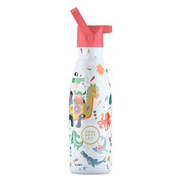 Dětská termoska Cool Bottles Kids 3D Brave Vikings třívrstvá 350 ml