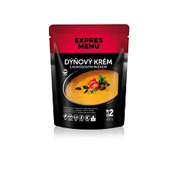 Dýňový krém s kokosovým mlékem Expres menu 2 porce