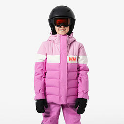Dětská lyžařská bunda Helly Hansen JR Girl Diamond - meta pink