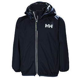Dětská nepromokavá bunda Helly Hansen K Helium packable jacket navy - SBALITELNÁ