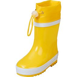 Dětské holinky Playshoes Basic zateplené žluté