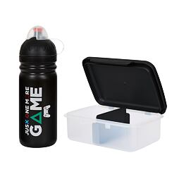 SET ZDRAVÁ LAHEV A ZDRAVÁ SVÁČA svačinový box a lahev 0,7l Game