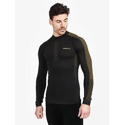 Pánské funkční tričko CRAFT ADV Warm Intensity s dlouhým rukávem šedá