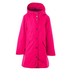 Dívčí nepromokavý kabát Huppa Janelle fuchsia 40g