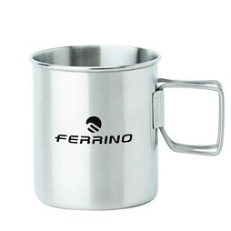 Ocelový nerezový hrneček Ferrino Tazza Inox