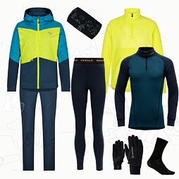 Dětský outfit na běžky a skialpy - klučičí