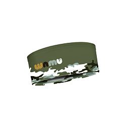 Sportovní čelenka Wamu Maskáč - khaki vzor