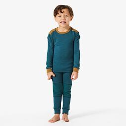 Dětské termoprádlo Helly Hansen K Lifa Merino set - dark creek