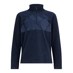 Dětská fleecová mikina Ziener Jonki Jr - dark navy