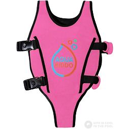 Dětská plavecká vesta AquaKiddo Swim Vest - pink