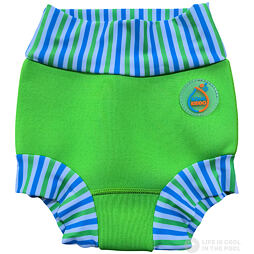 Dětské plenkové plavky AquaKiddo Swim Nappy neon green