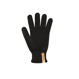 Dětské pletené merino rukavice Kama RB209 černá