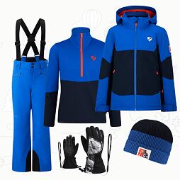Dětský zimní outfit Ziener pro juniory Agimo - cobalt blue
