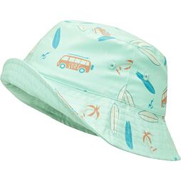 Dětský UV klobouk Playshoes Surfbus oboustranný - mint green