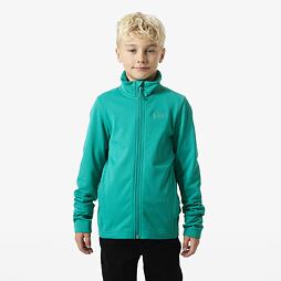 Dětská fleecová mikina Helly Hansen Jr Versalite jacket - signal green