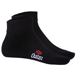 Nízké ponožky BARIDI wear Outlast® - černá