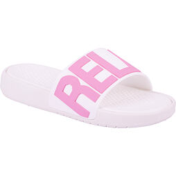 Pantofle Coqui Speedy white / dk. pink relax on