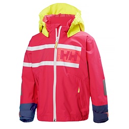 Dětská nepromokavá bunda Helly Hansen K Salt Power magenta