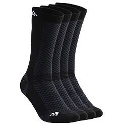 Ponožky Craft Warm  2-pack - černé