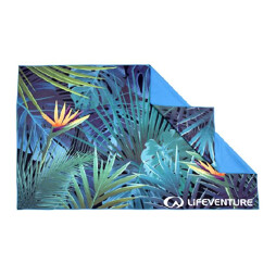 Rychleschnoucí ručník LifeVenture SoftFibre Printed Trek Towel Tropical