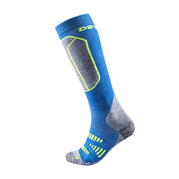 Dětské funkční podkolenky na lyže s merinem Devold Alpine Kid sock royal