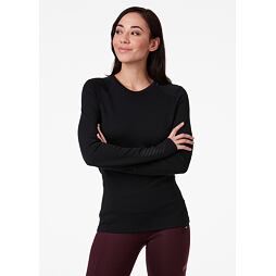Dámské funkční tričko s merinem Helly Hansen Lifa Merino Midweight - black
